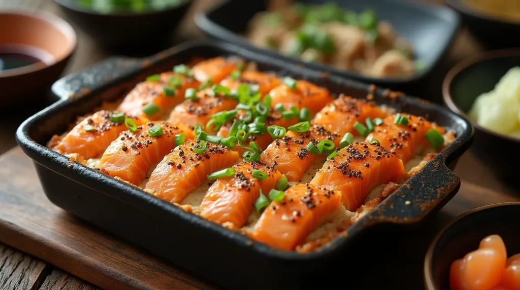 Best Salmon Sushi Bake Recipe