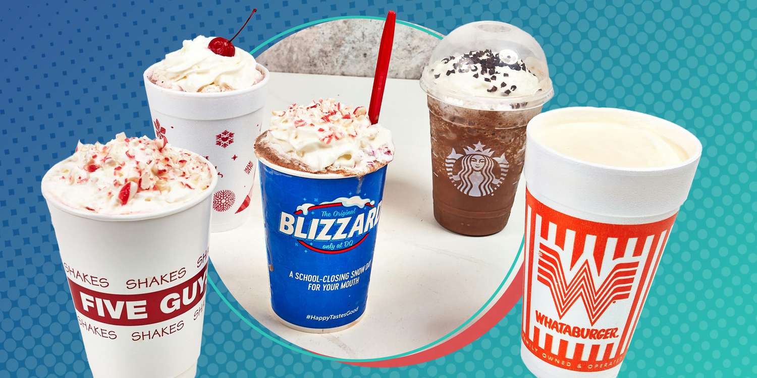 Best Fast Food Peppermint Shakes